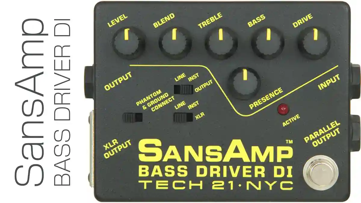 定番のベースおすすめエフェクター/プリアンプ SansAmp BASS DRIVER DI