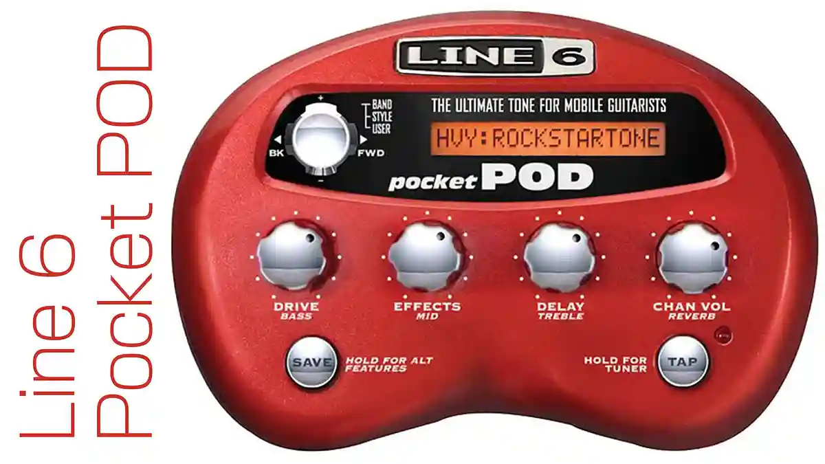 ギター初心者にもおすすめの軽量コンパクトなアンプシミュレーター/マルチエフェクター Pocket POD