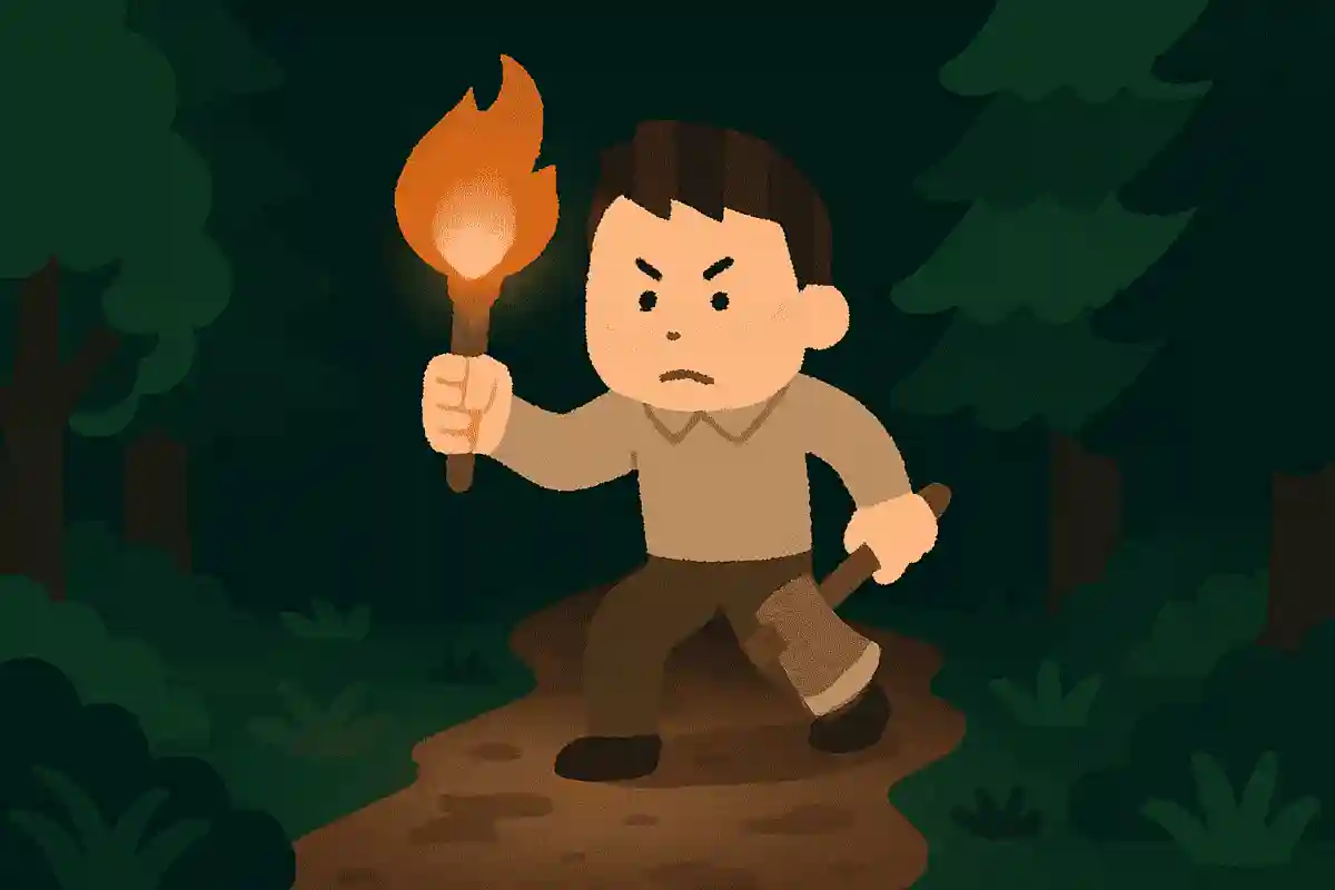 「覚悟」とは、暗闇の荒野に進むべき道を切り開くということだ！