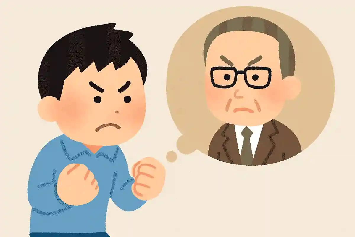 厳しいご指導のうっぷんをこぶしにこめつつ、対戦相手に先生の顔を思い浮かべて、闘争心のカテにし、正々堂々と戦うことを誓います！