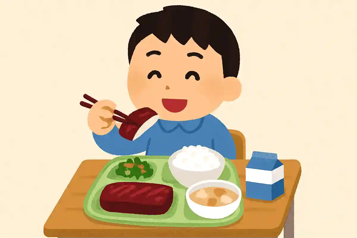 給食の鯨の肉
