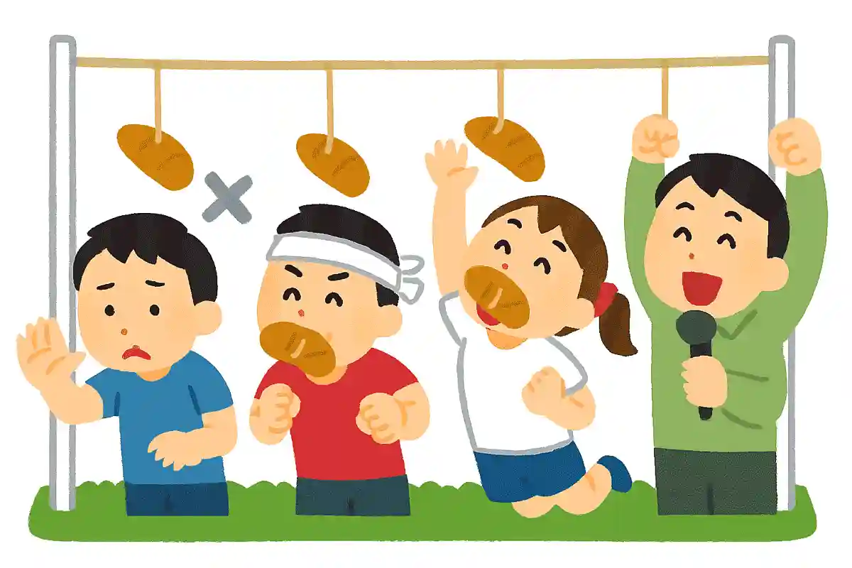 手でパンに触れたら失格