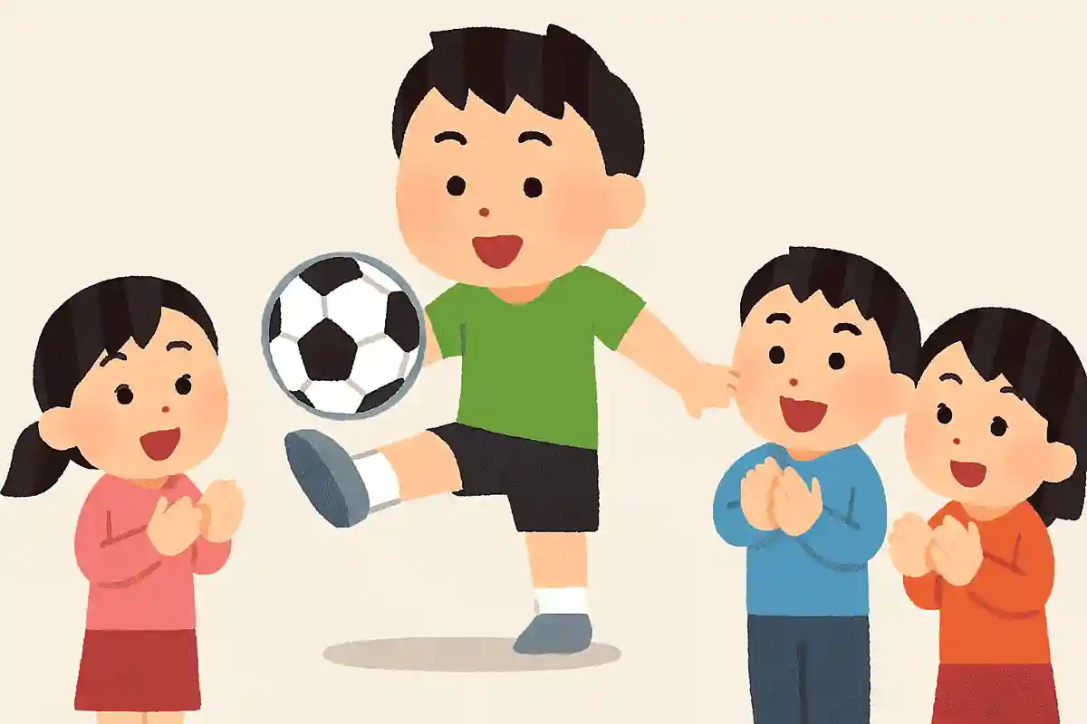 リフティングを〇回できる人