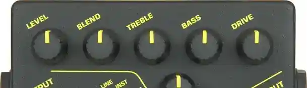 SANS AMP Bass Driver DI コントロール
